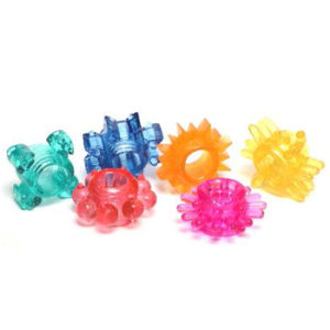 CRYSTAL RING anillo- liga para pene con texturas