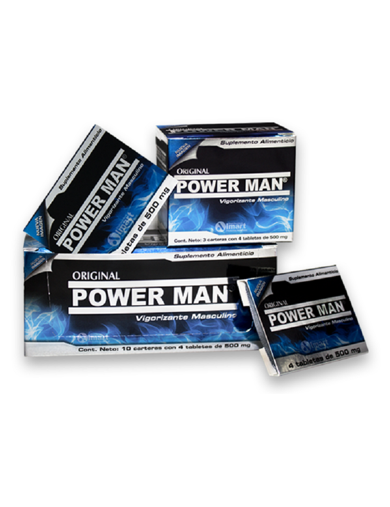 POWER MAN pastilla para la erección. - Sex Shop en Hermosillo Hot Candy