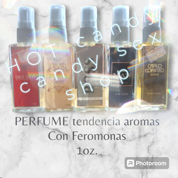 PERFUME CON FEROMONA