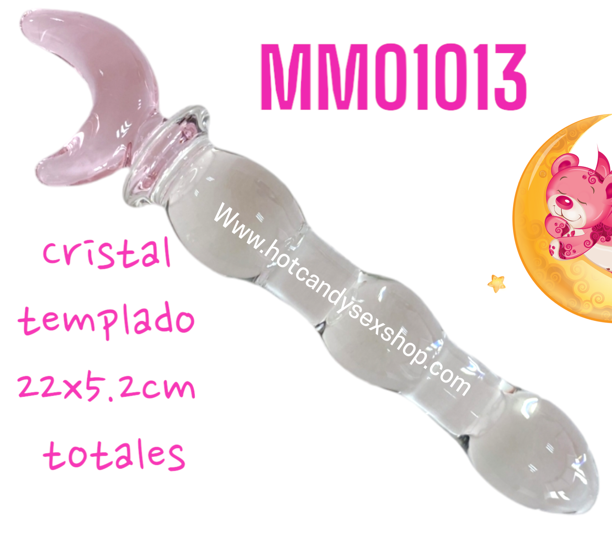 Dildo de Vidrio - Sex Shop en Hermosillo Hot Candy