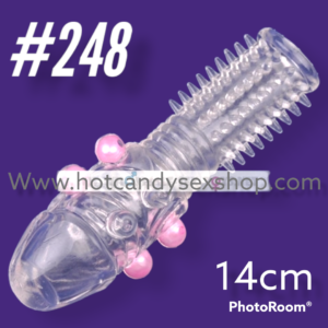 FUNDA PARA PENE CON PERLAS