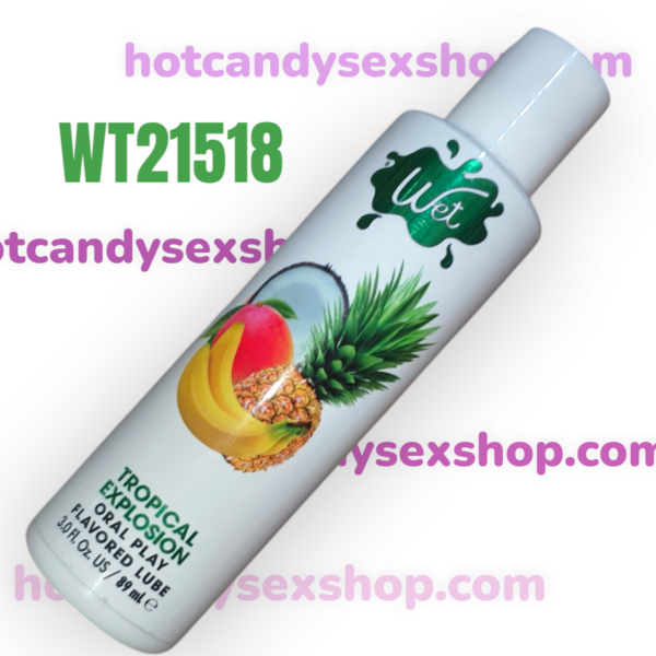 WET LUBRICANTE COMESTIBLE EXPLOSION TROPICAL 3OZ