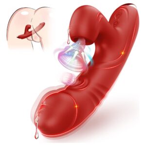 Succionador de clítoris, vibrador Y estimulador de punto G,