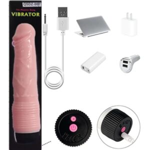 Vibrador recargable dildo vibrador.